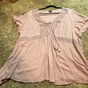 NWOT torrid size 5 purple blouse